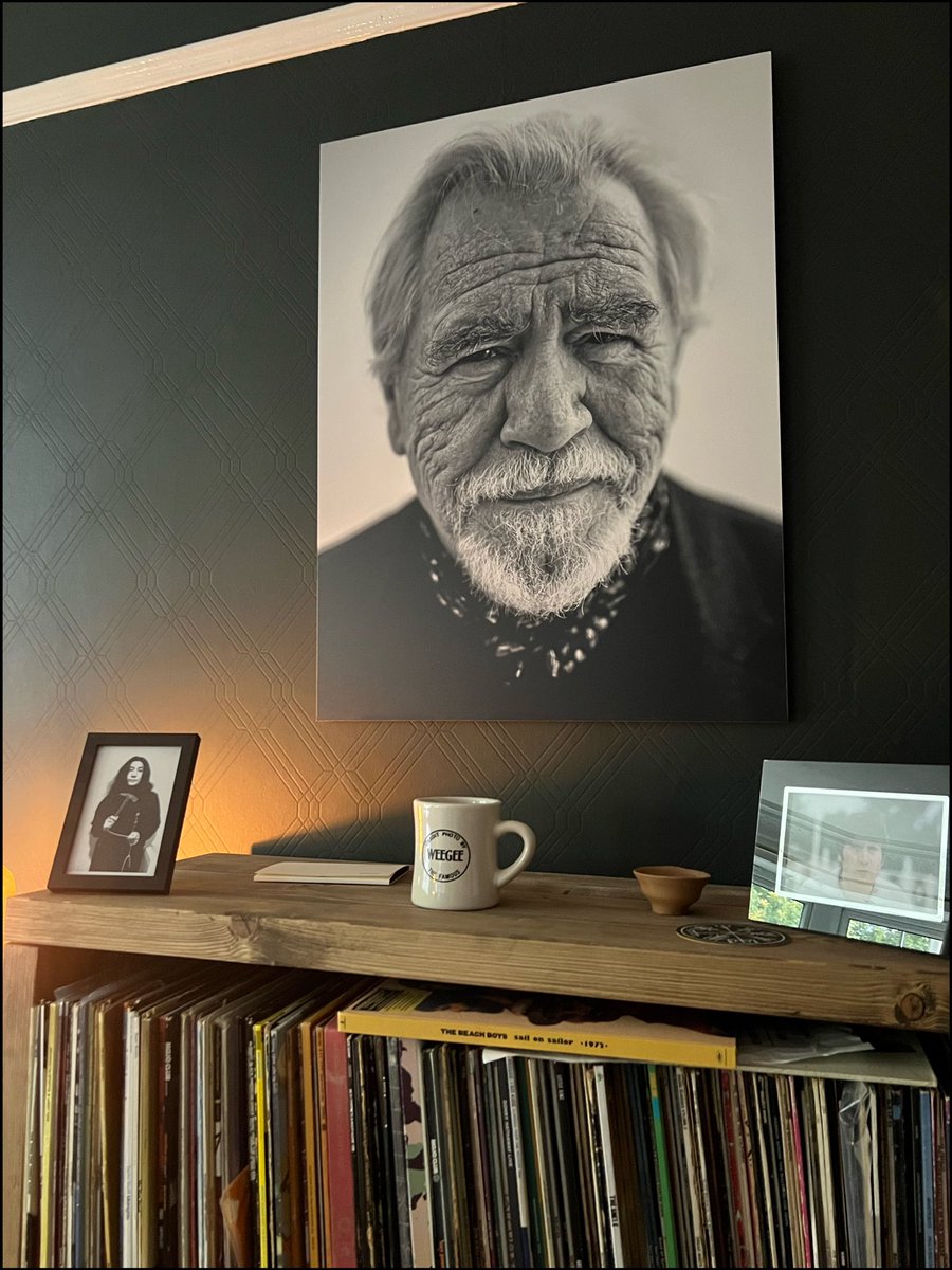 Very pleased at how this turned out blown up. My portrait of Brian Cox taken in <a href="/DCAdundee/">DCA</a>