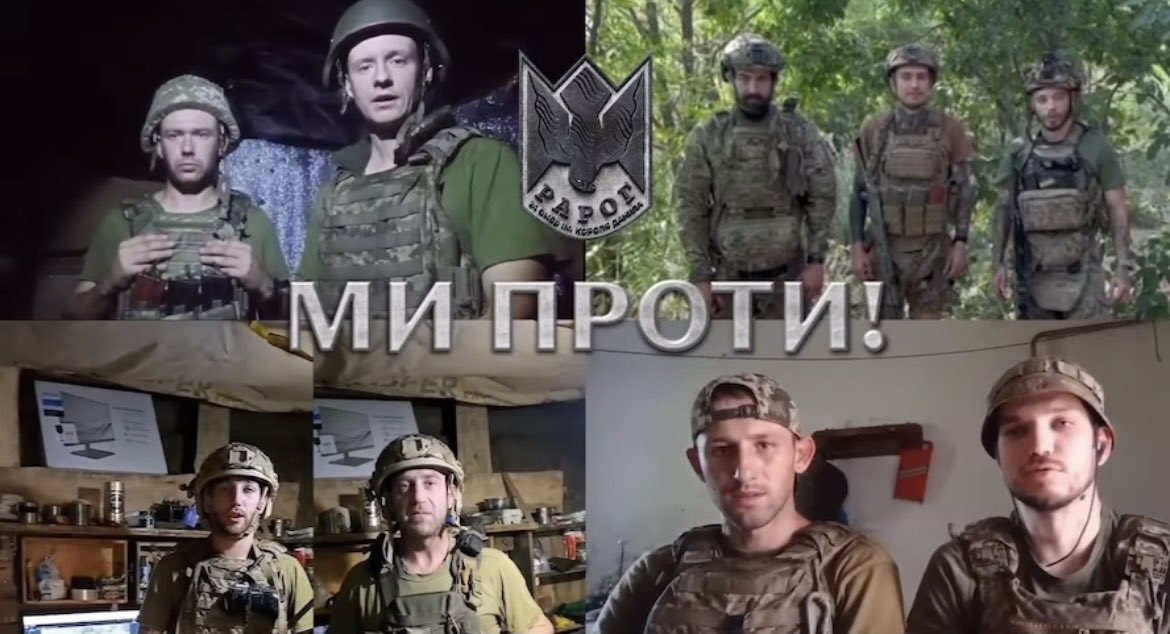 Lord_of_war_95's tweet photo. 1/13

‼️ DŮLEŽITÉ ‼️

Prosím maximálně sdílejte!!! 

Vojáci lvovské 24. samostatné mechanizované brigády krále Daniela (domovská základna Javoriv, vojenské číslo в/ч А 0998), se hromadně postavili za svého velitele, plukovníka Ivana Leonidoviče Holyševského, zaslouženě vyznamenaného Hrdinu Ukrajiny, kterého se vrchní velení rozhodlo odvolat z funkce velitele 24. brigády, protože kritizuje neustále se opakující hloupé chyby vyššího velení, které vedou je ztrátě území a mnoha stovek a tisíců životů ukrajinských obránců a který který nadále odmítá posílat svoje vojáky nesmyslně a zbytečně do masomlýnku jak to po něm chce vyšší velení! 

Zde je plné video prohlášení “MY JSME PROTI” od vojáků z praporu “Raroh” (operátoři dronů 24. briagády) a dalších vojáků ze všech rot a praporů napříč celou 24. brigádou; ve vlákně jsem pak dal jednotlivá vyjádření i s mým překladem.

Prosím o maximální sdílení, ať se to dostane až do Kyjeva k Zelenskému!