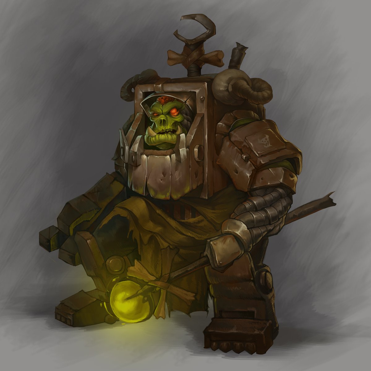 belcevaleksei's tweet photo. Cyber Weirdboy, 40K fanart.
.
#weirdboy #orcsinspace #waaagh #wh40k #warhammer #warhammer40k #orcs https://t.co/SpsI5sZvYl