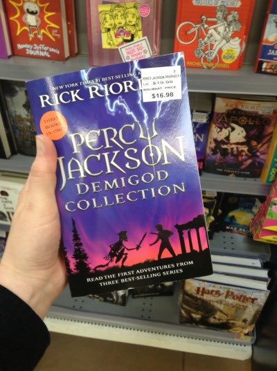literarynature's tweet photo. The mention on this weeks ep of @NewestOlympian about people who started Heroes of Olympus without reading Percy Jackson reminded me of this absolutely bonkers thing I found back in 2019. https://t.co/bM4voIY867