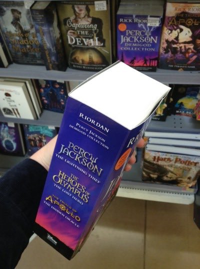 literarynature's tweet photo. The mention on this weeks ep of @NewestOlympian about people who started Heroes of Olympus without reading Percy Jackson reminded me of this absolutely bonkers thing I found back in 2019. https://t.co/bM4voIY867