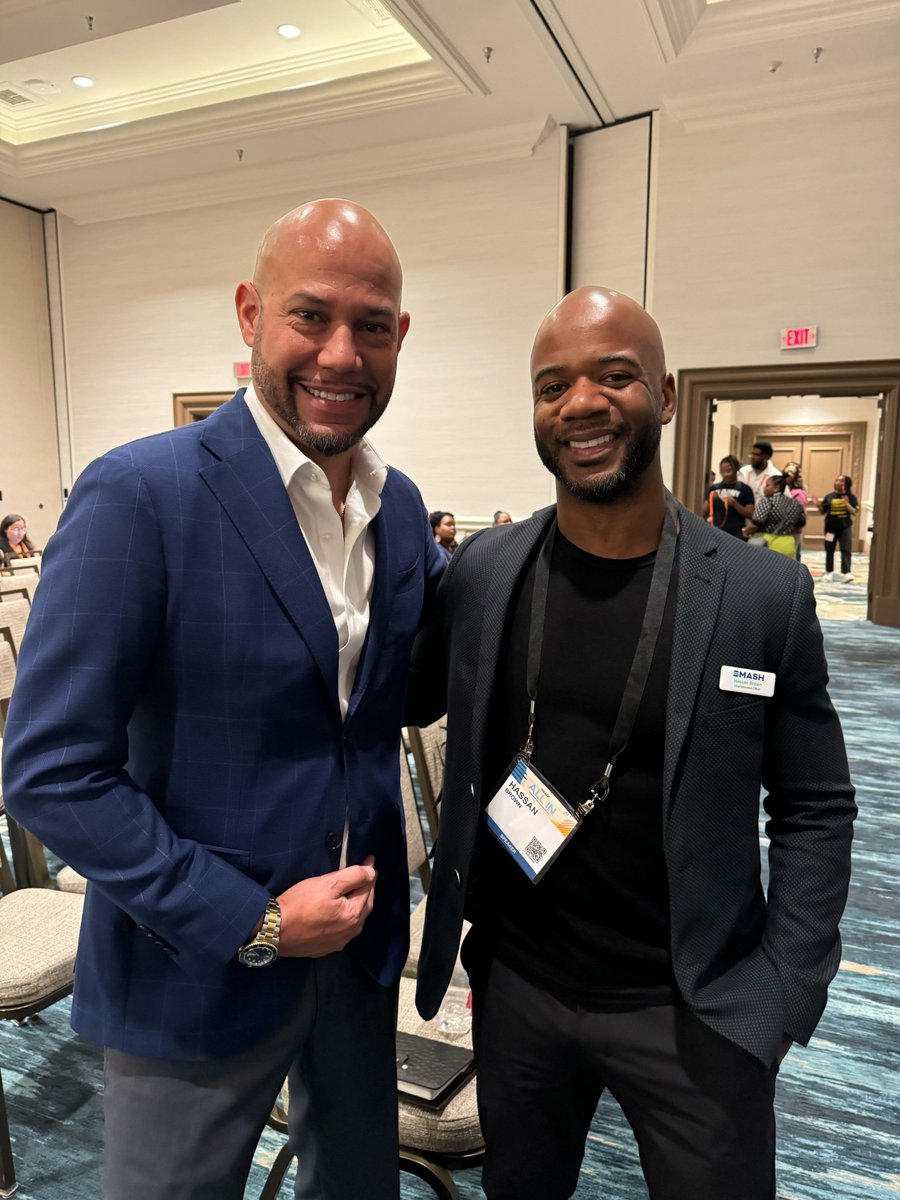 SMASHprogram's tweet photo. The #SMASHprogram team is in Vegas at the #NAACP National Convention including our CEO, Jonathan Durfield and our CIO, @DocFromDaBlock. #NAACP2024 #EquityInAction https://t.co/POHZk8dkMj