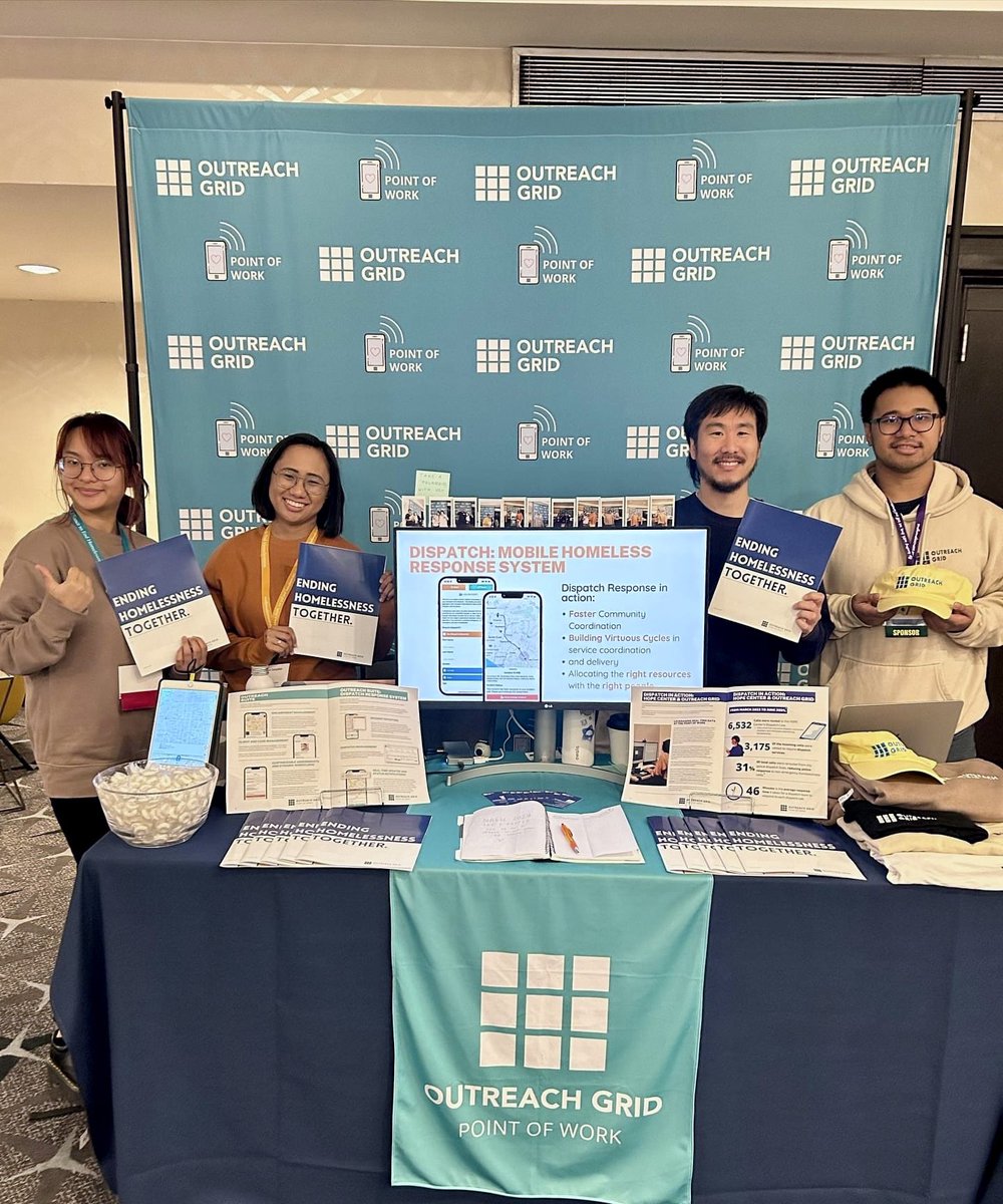 Congrats to our partners and team members at <a href="/OutreachGrid/">Outreach Grid</a> for successfully spreading the word on our approach to mitigating homelessness at the National Alliance to End Homelessness' 2024 conference in Washington D.C. 👏

Opportunities like such are pivotal to the cause as