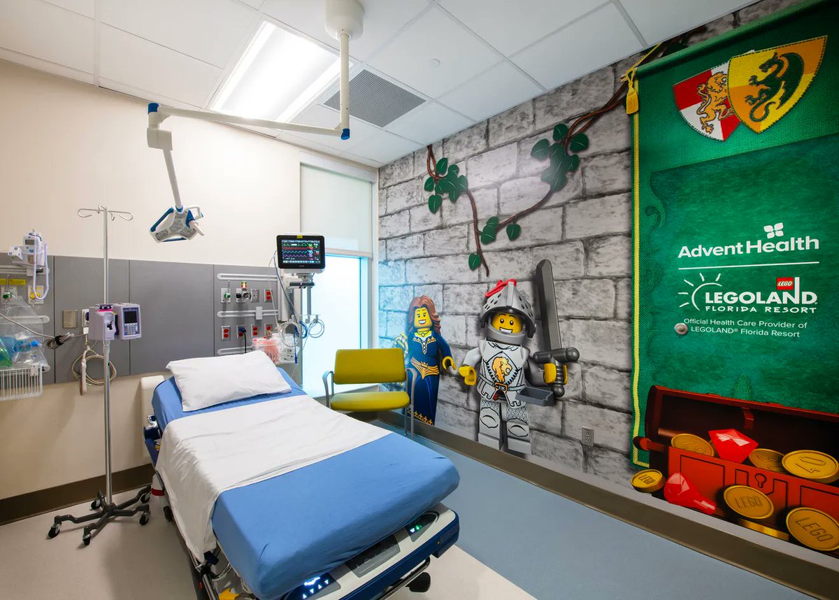 ModularServices's tweet image. Y'all ready to see the latest cool patient space? LEGO! Everything is Awesome in this Legoland patient room at the new ER at @AdventHealth Winter Haven with our custom Method® headwall.
#healthcaredesign #legos #prefab #bricktastic
Check it: bit.ly/3Y2Jt2S