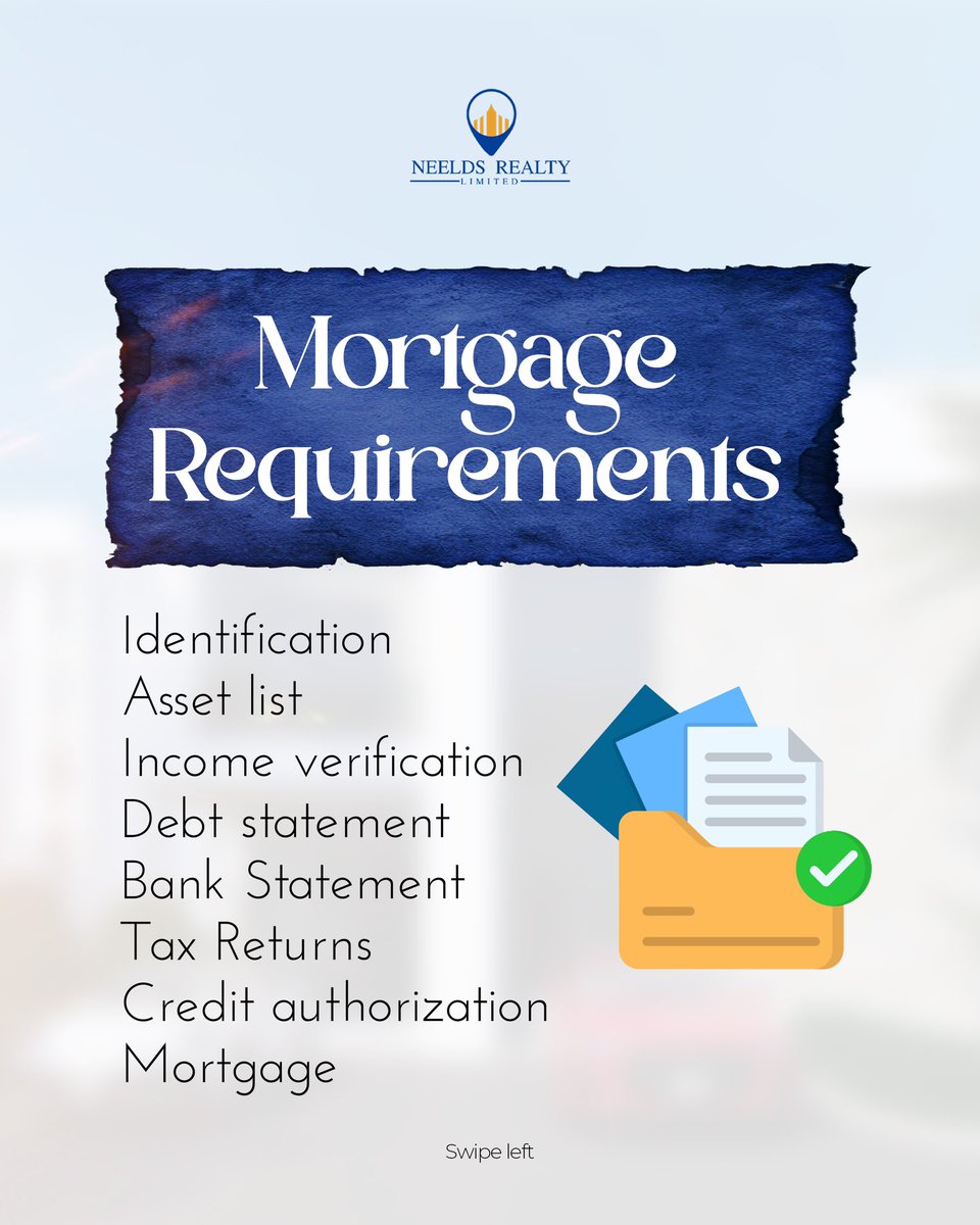 NeeldsRealty's tweet photo. Dreaming of owning your own home? Let’s demystify the mortgage process in Nigeria!
Swipe through for a quick overview, and visit our website for the full guide. Have questions? Drop them below or DM us!
#NigerianRealEstate #MortgageGuide #FirstTimeHomeBuyers #neeldsrealty https://t.co/pyvJqiuFVD
