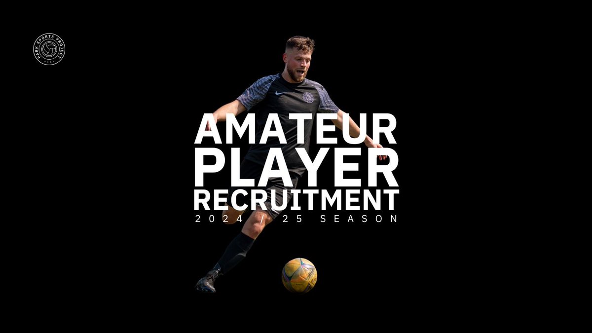 ParkSportsAms's tweet photo. PLAYER RECRUITMENT | We are currently looking to add players to our squad for the upcoming 2024/25 season. For more information get in touch #ParkSportsProject https://t.co/tAlev12Kr3