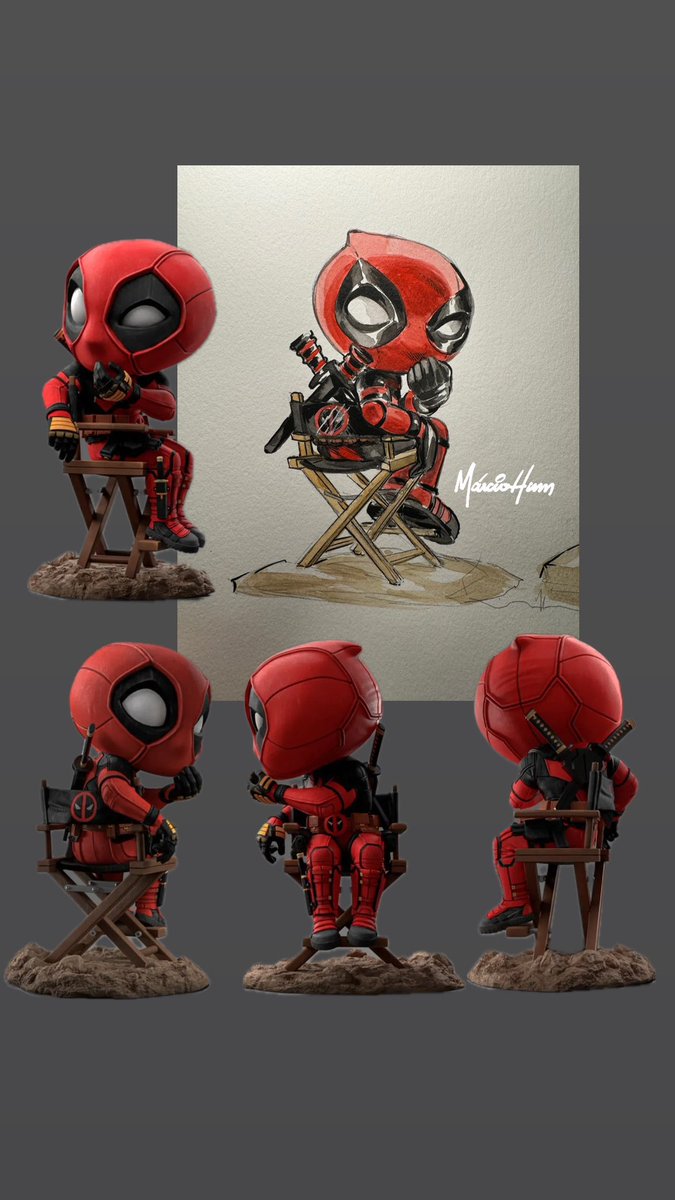marciohum's tweet photo. Deadpool &amp; Wolverine MiniCo 🫶❤️
Concept design by me 
MiniCo Collection by @IronStudios https://t.co/czQGOmEZbr