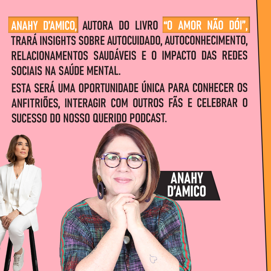 Venha comemorar o aniversário de 1 ano do <a href="/podpeople/">Jenn</a> com a Dra. Ana Beatriz Barbosa, ao lado de convidados como <a href="/NanyPeople/">Nany People</a>, <a href="/catiadamasceno/">Cátia Damasceno</a> e a @dranahydamico, aqui no Teatro Claro MAIS RJ.

🗓️ Amanhã | 16 de JULHO • Terça às 20h

🎟️ Ingressos: uhuu.com/evento/rj/rio-…