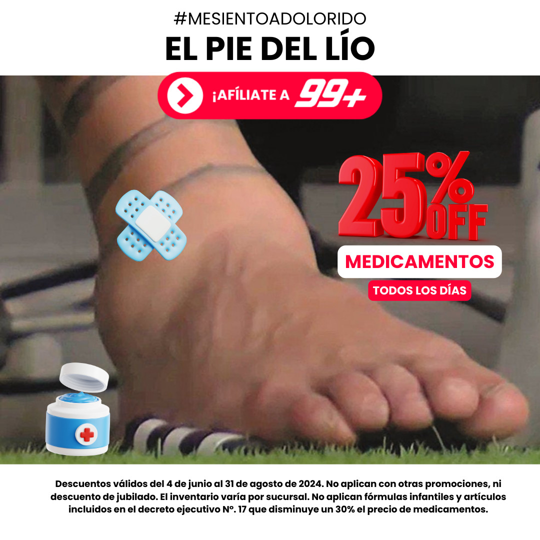 super99_panama's tweet photo. Descuento en medicamentos ⭕TODOS LOS DÍAS si estás afiliado a 99+.

AFÍLIATE aquí: Ingresando a https://t.co/RUFWSlLExd o escanea el código QR en nuestras sucursales.

#99+ #TeConviene #ProgramadeBeneficios #Afíliate https://t.co/bPGKO6DI2H
