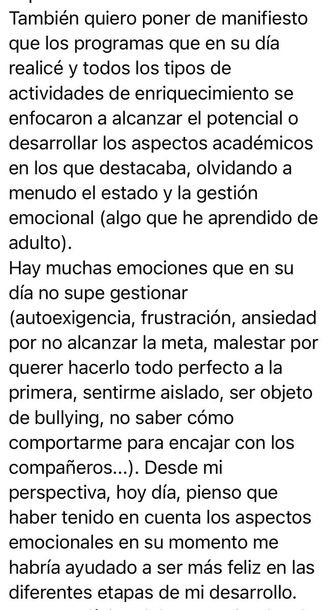 Testimonios como estos hacen muy útil y enriquecedor este grupo de <a href="/telegram_es/">Telegram en español</a> que creé hace un tiempo para compartir #recursos #información #experiencias sobre las #AltasCapacidades en #Educación y…¡ya somos más de 1200!
Si  interesa, pásate por 👉 t.me/ALCAINedu

…