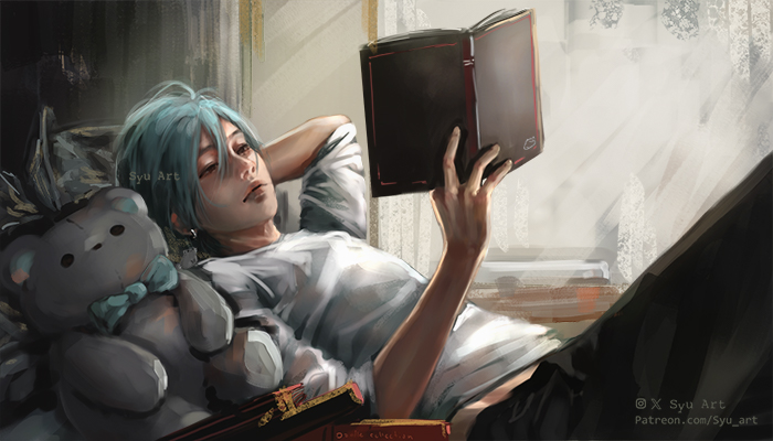 Syu_art_'s tweet photo. "Book"
A bear! but cats too?? x)

#illustration #illustrationart #digitalart #originalartwork #originalcharacter #art #イラスト https://t.co/C1eMlAE62E