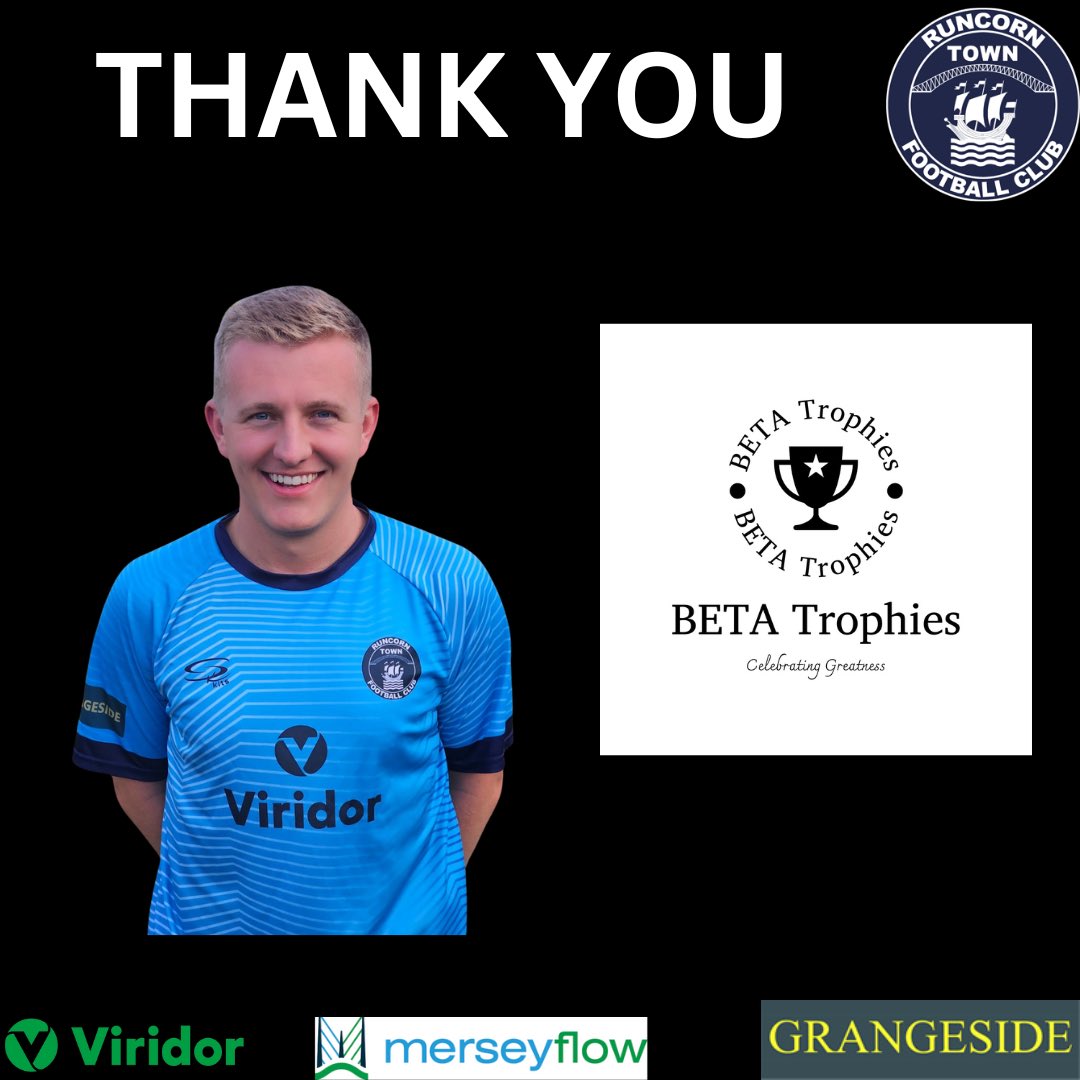 PLAYER SPONSOR APPRECIATION | 

We just want to say a massive to Stephen Lawrence from BETA Trophies who has kindly offered to sponsor Adam Lawrence  for the upcoming season.