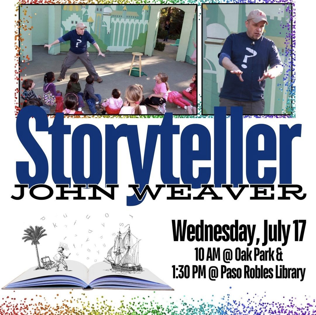 Excited to be #storytelling this week in San Luis Obispo County!