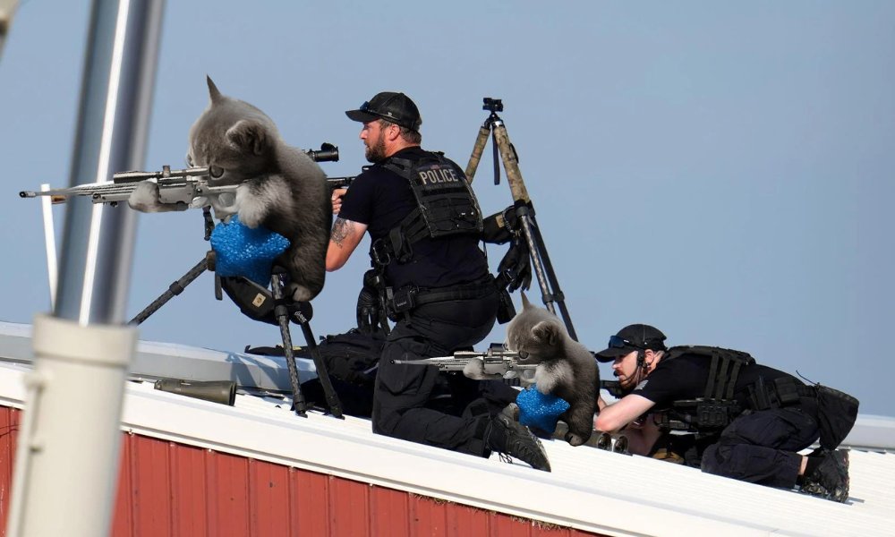 Sniper Cat tweet media