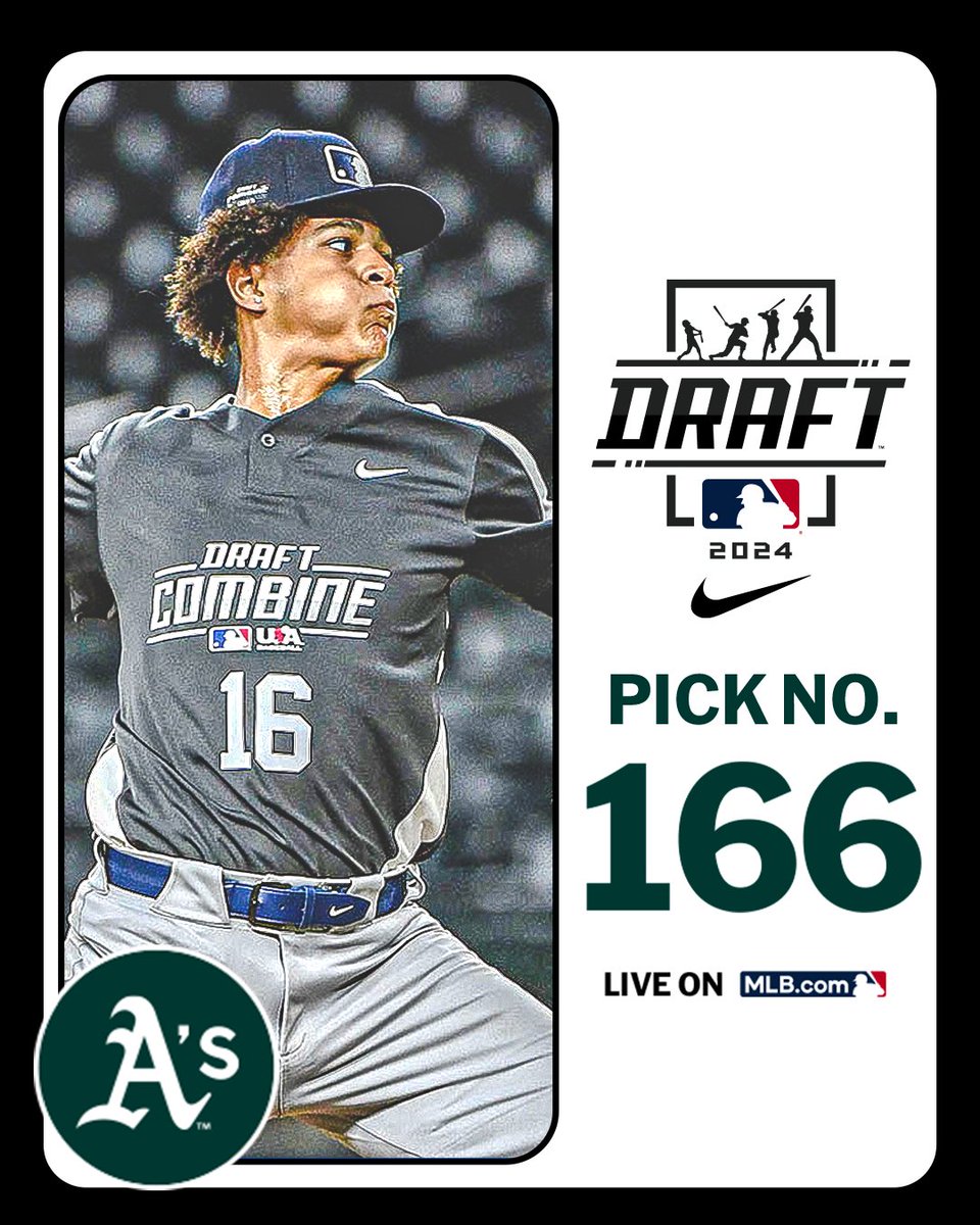MLBDraft's tweet photo. With their 6th-round pick (No. 166 overall), the @Athletics select Mayfield (ON) right-handed pitcher Josiah Romeo, No. 237 on the Top 250 Draft Prospects list.

Watch LIVE: https://t.co/tzt8Hes2Rj https://t.co/f09r4M2kIv