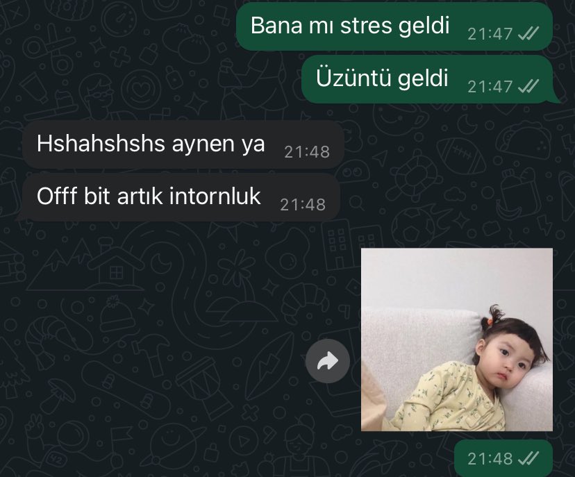 intörnlük başlayalı daha 1 gün bile olmadı