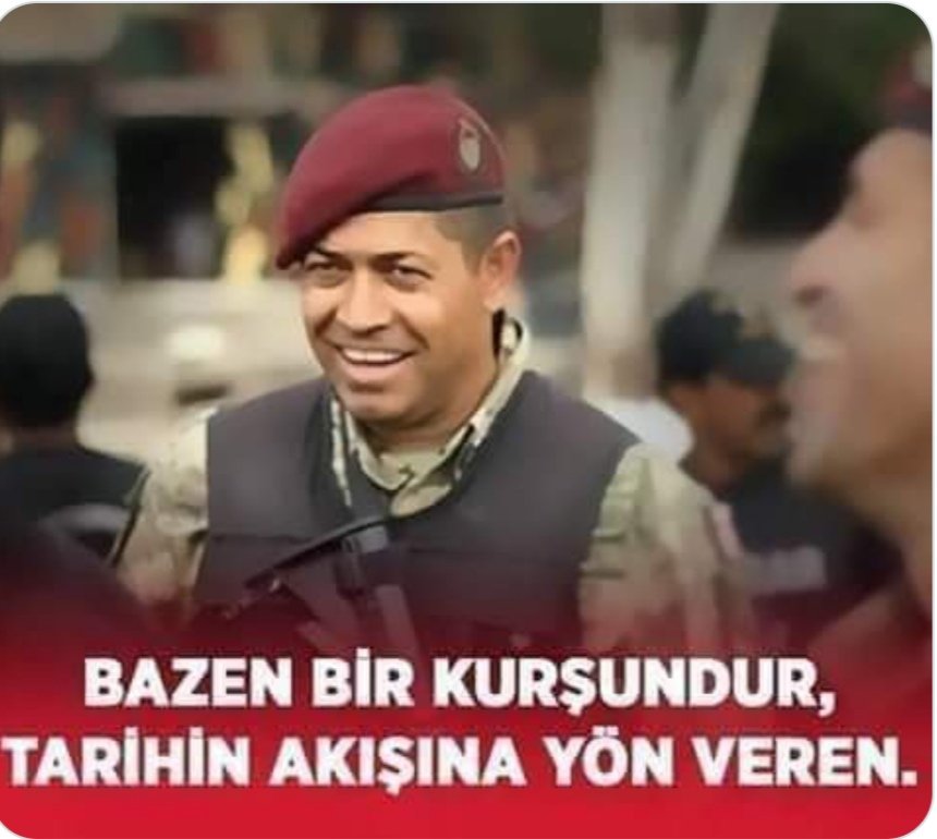 15 Temmuz şehitleriyle birlikte Vatanımıza, Bayrağımıza ve istikbalimize sahip çıkarken şehit edilen tüm kahramanlarimiza Allah'tan rahmet diliyorum.
