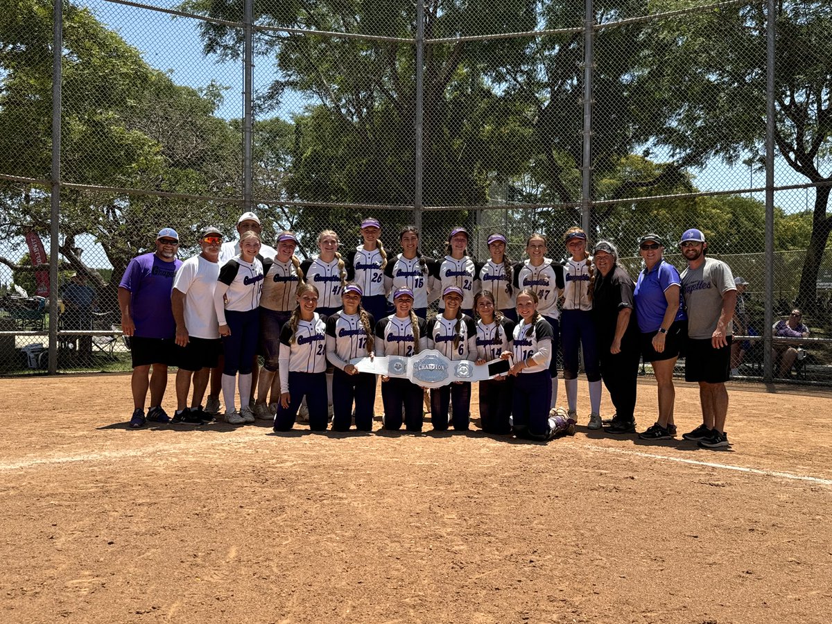Champions Cup 16U Champions! We were 9-0, scoring 68 runs, while only allowing 3. 
<a href="/lauraberg44/">Laura Berg OLY</a> <a href="/CoastRecruits/">Coast 2 Coast Recruits</a> <a href="/RodneyDeLong/">Rodney DeLong</a>