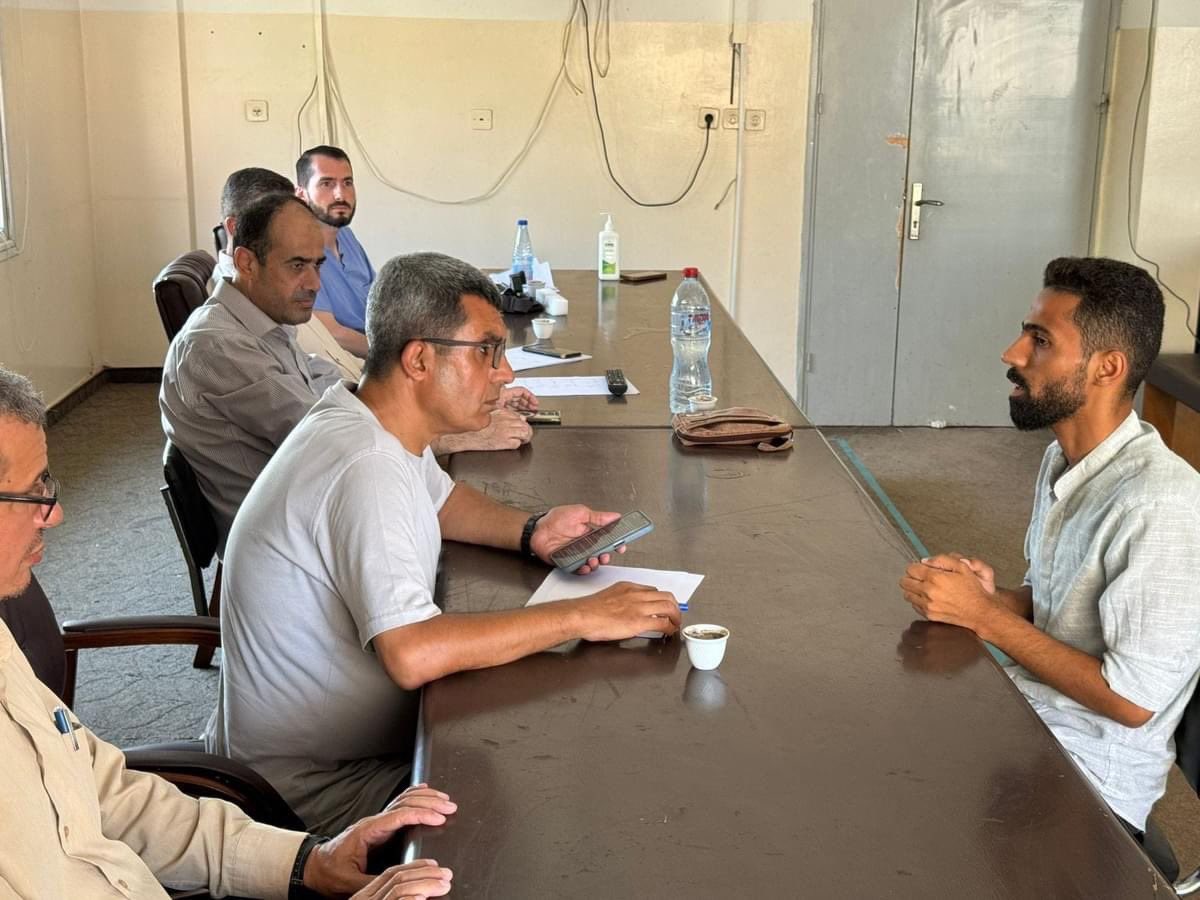 SuppressedNws's tweet image. Doctors in Gaza are conducting "board" exams for medical students in the emergency and orthopedic departments, despite the ongoing war and displacement🇵🇸✌️🏻