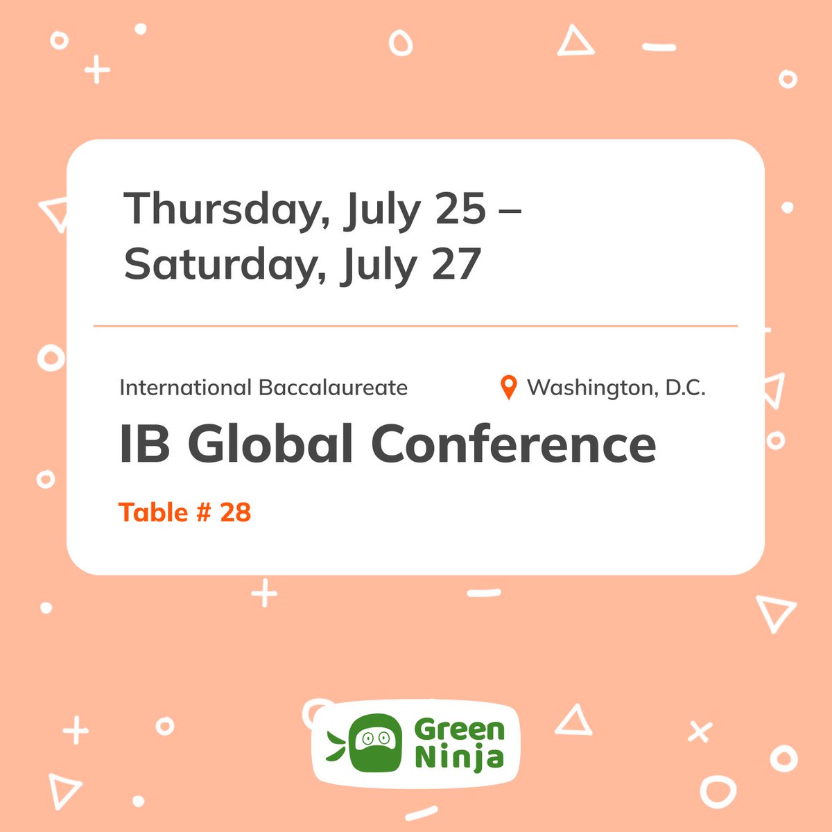 Visit us at the IB Global Conference in D.C., July 25-27! We're offering:

📚 FREE MYP Planners &amp; IB Rubrics (grades 6-8)
🧠 Expert consultations on IB curriculum integration
📽️ Live demos of our curriculum

Connect with us and share ideas at Table #28! ✨
ibo.org/ib-global-conf…