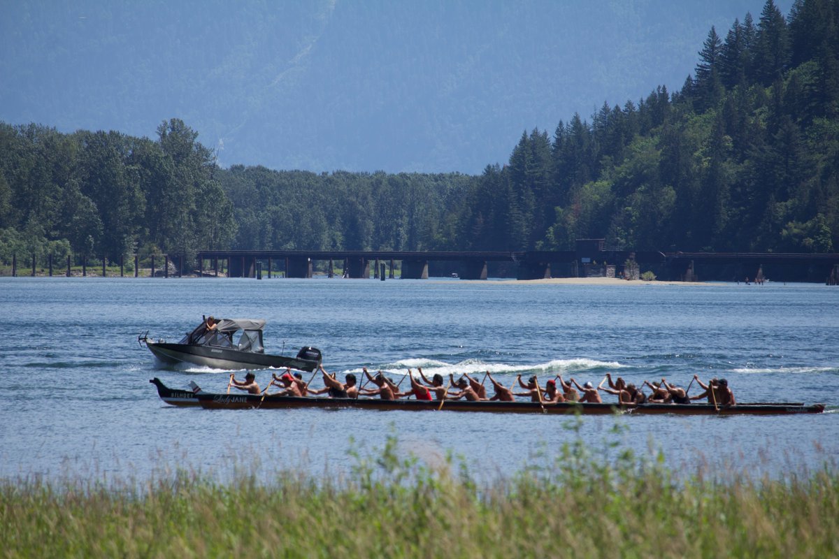 peggybe_oonujut's tweet photo. As a Coast Salish War Canoe puller for over 20 years, I've always wondered this very question.
#WarCanoePuller
#WarCanoe
Photo credit: P Janicki (Sqewlets FN) https://t.co/WfdRqgIcZf