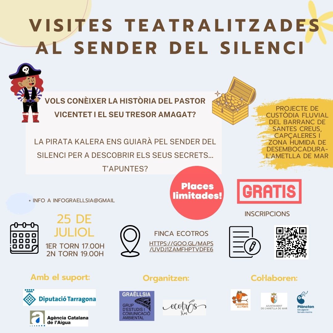 Graellsia_'s tweet photo. Voleu saber qui va ser Vicentet, el pastor? I q li va passar al seu tresor? Voleu conèixer el Sender del Silenci i els misteris que amaga?

Més info i preguntes al 625 971 371.

Aquestes acció es farà gràcies a subvenció  @Dipta_cat x activitats d'educació ambiental ✌️ https://t.co/KOYYHLVvR5