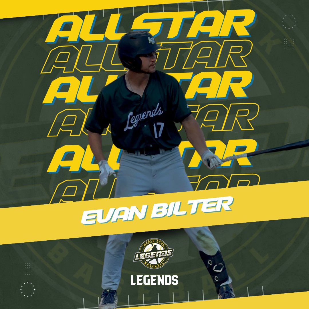 Legends Baseball βΎοΈ (@mplegends) on Twitter photo (1/2) Legendary Allstar Sightings βΌοΈπ₯
Congratulations to these players whoβve been selected to represent the Legends in the @ccl_baseball showcase game!
Congratulations to the following:
<a href="/haydenjgs/">Hayden Jung-Goldberg</a> (<a href="/SCU_Baseball/">Santa Clara Baseball</a>)
<a href="/michaeltaylo24/">Michael Taylor</a>
<a href="/DawsonRadik/">Dawson Radik</a>
<a href="/evan_bilter/">Evan Bilter</a> (<a href="/OrediggersBSB/">Mines Baseball</a>) (1/2) Legendary Allstar Sightings βΌοΈπ₯
Congratulations to these players whoβve been selected to represent the Legends in the @ccl_baseball showcase game!
Congratulations to the following:
<a href="/haydenjgs/">Hayden Jung-Goldberg</a> (<a href="/SCU_Baseball/">Santa Clara Baseball</a>)
<a href="/michaeltaylo24/">Michael Taylor</a>
<a href="/DawsonRadik/">Dawson Radik</a>
<a href="/evan_bilter/">Evan Bilter</a> (<a href="/OrediggersBSB/">Mines Baseball</a>)