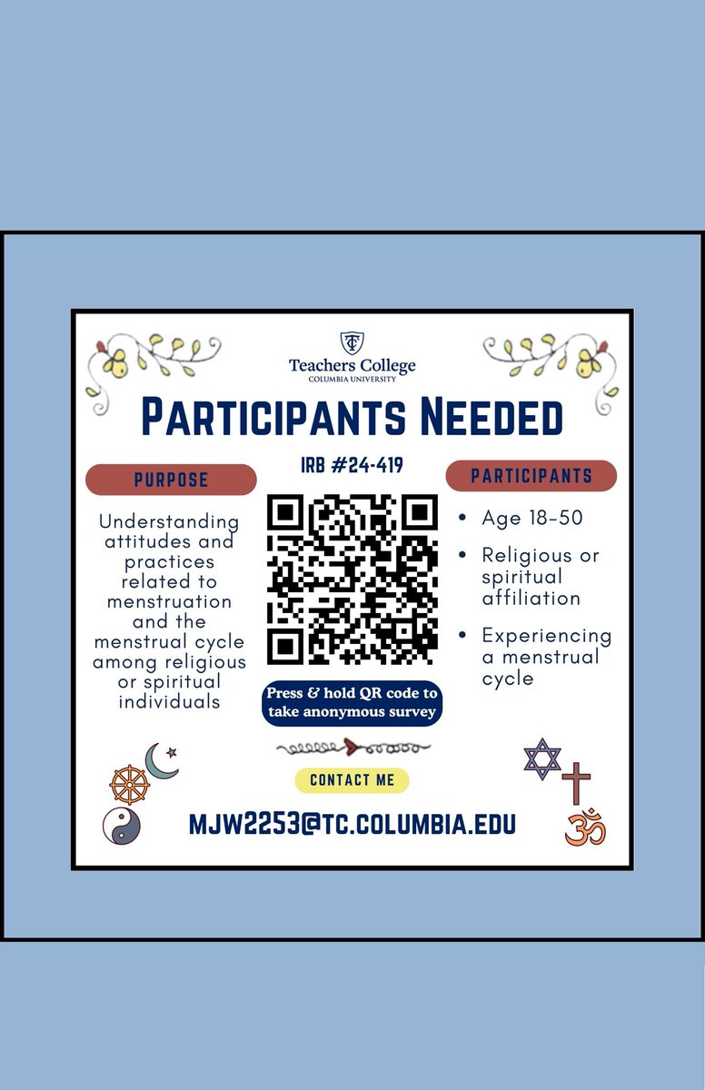 drchriswinter's tweet photo. Here is the link for the menstruation/spirituality study mentioned in this week’s podcast. #spirituality #menstruation https://t.co/M8C1h3C1dN https://t.co/2Iu0svBNro
