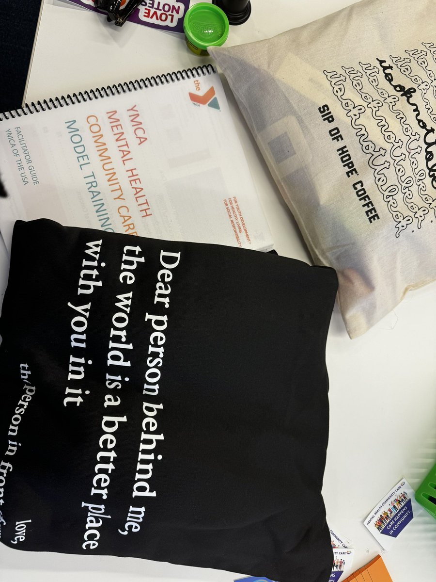We all have mental health! Spent time with an amazing group of Y professionals becoming facilitators in Mental Health Community Care. This work is so important and I’m excited to begin training this course with leaders across the country! #YMCA