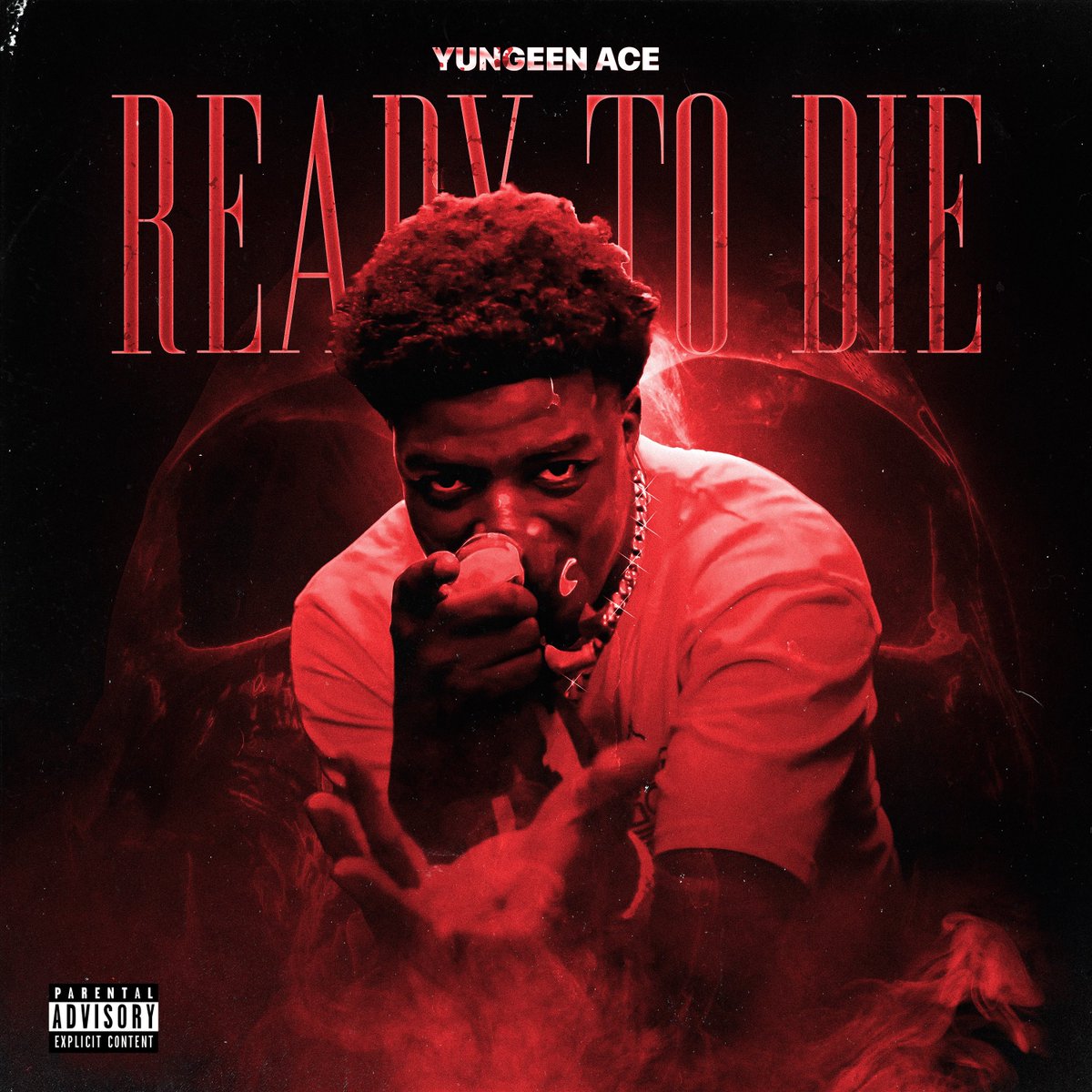KeanesGallery's tweet photo. Ready To Die @YungeenAce 
Official single cover art designed by me
OUT NOW https://t.co/QgRim6FdMO