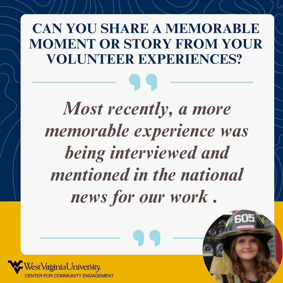 🌟Student Spotlight🌟 

Meet Liliana Shumaker, a graduate student at West Virginia University studying Bio Chemistry. 🧬 Words of advice from Liliana is to remember, always help others—you never know what someone is going through, and even a simple smile can make a difference. 😊