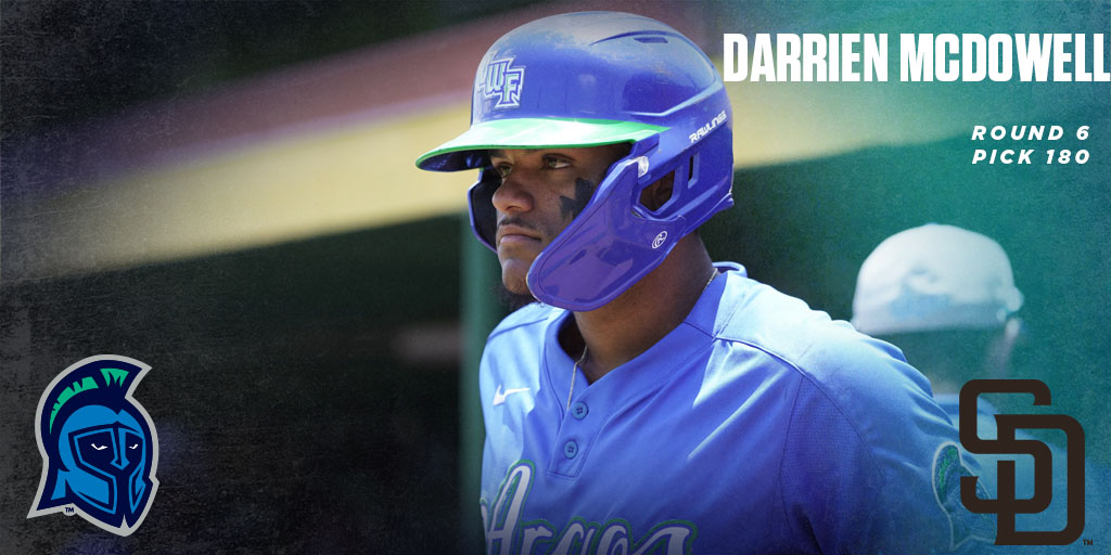 Darrien McDowell is a San Diego Padre!

He goes at pick 180 &amp; becomes the first D2 player drafted this year and the first Argo drafted since 2015! #GoArgos