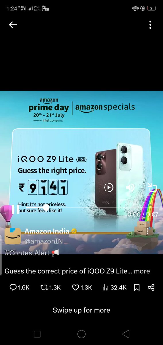 manzar7770's tweet photo. @amazonIN #AmazonPrimeDay   
#AmazonSpecials 
#DiscoverJoy https://t.co/iaac52Ywu4