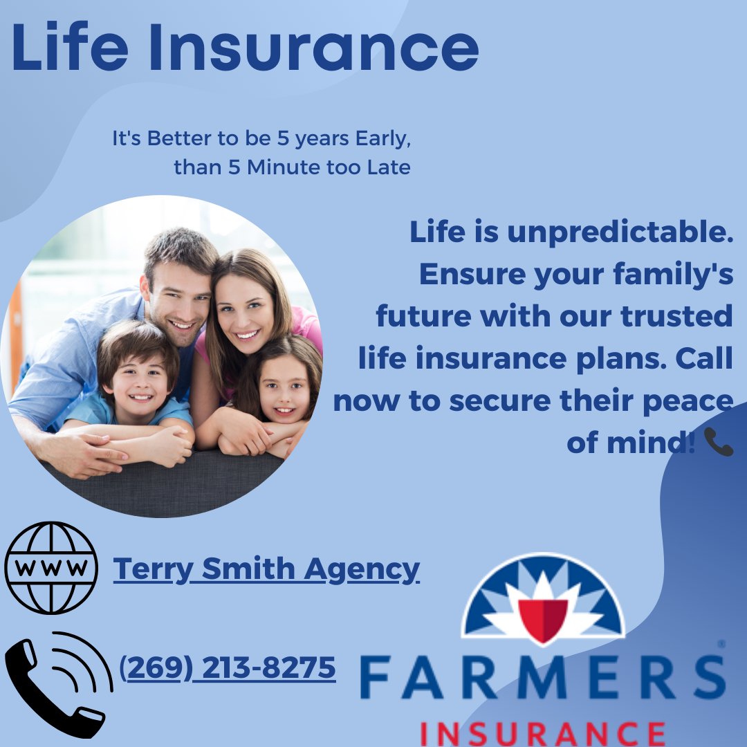 tsmithagent's tweet image. 💖 Life Insurance = Love Insurance 💖

Show your family how much you care by ensuring their future is protected. Our life insurance plans offer the security they deserve.

Let's talk about your options today. 📞

#LifeInsurance #LoveInsurance #FamilySecurity #TerrySmithAgency