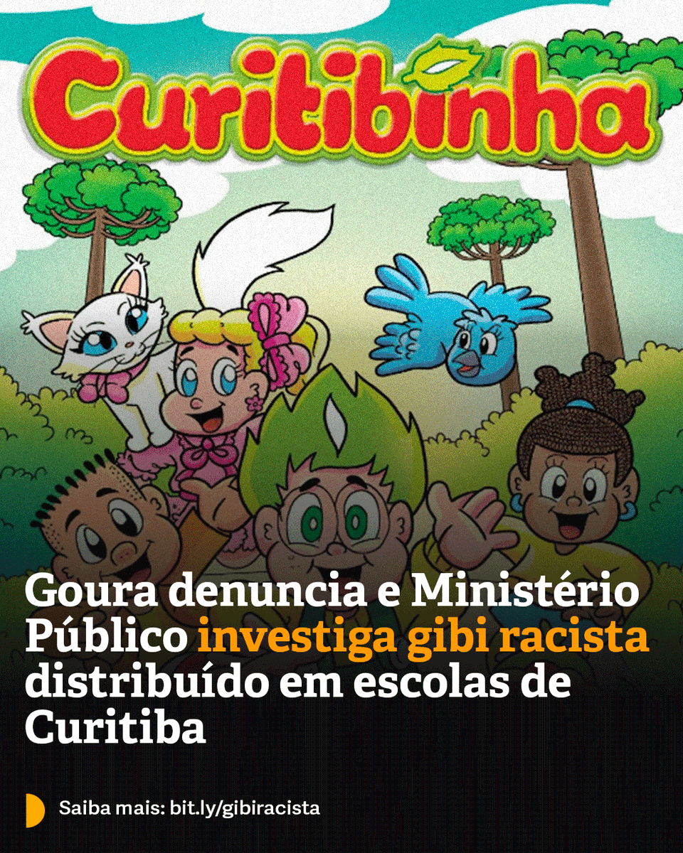 O racismo não pode ter lugar na educação de Curitiba!

Uma história em quadrinhos que ensina os “curitibinhas" a cuidar bem dos animais e denunciar maus-tratos é uma ótima ideia. Mas ela não pode, em hipótese alguma, ser utilizada para reforçar o racismo em nossa sociedade.