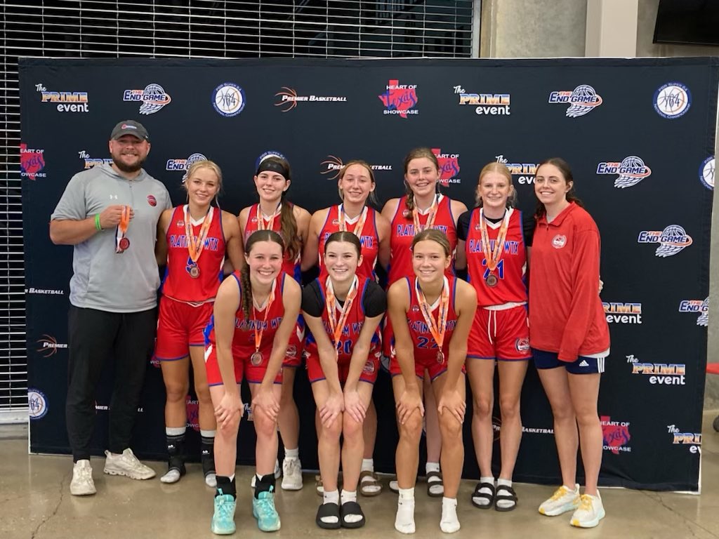 platinumWTX's tweet photo. A big THANK YOU to every coach who came to watch our girls this weekend! Hopefully you liked what you saw and this phone will keep ringing! 3rd place in a tough division. Proud of WTX! https://t.co/hV80zsbglv