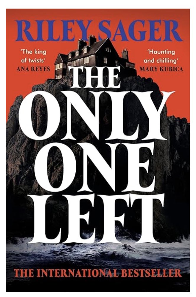 BookishChat's tweet photo. My first Riley Sager book and it won’t be my last. I really enjoyed this one. If you’re into family secrets, creepy houses on crumbling cliffs and murder…..give it a whirl! 

#TheOnlyOneLeft https://t.co/JSlEH1mowZ