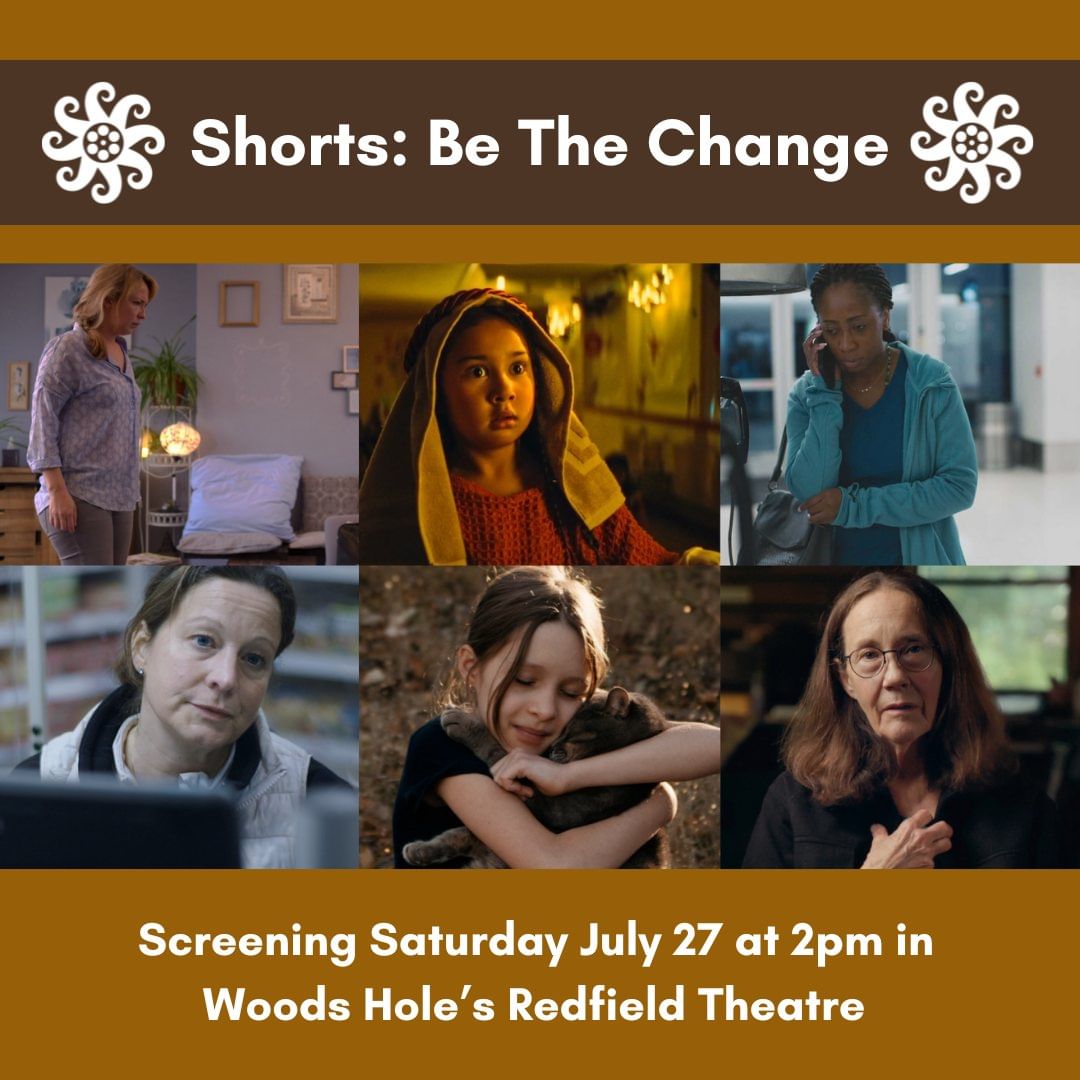 HairOnFireFilms's tweet photo. Proud to be part of this slate of shorts at this year’s @WHFF in Woods Hole, MA! “Be The Change” is the 1st program to kick off the festival on Sat. July 27th, and you can join us in person, or get a virtual ticket to stream all six shorts from home: https://t.co/OIEJLZ4l5e https://t.co/yd0IGqVjLx