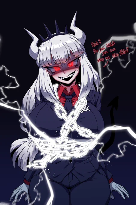Helltaker - Lucifer Now that it's been 3 weeks, it's being revealed in full! It's always fun to draw her haha! Thank you for watching!