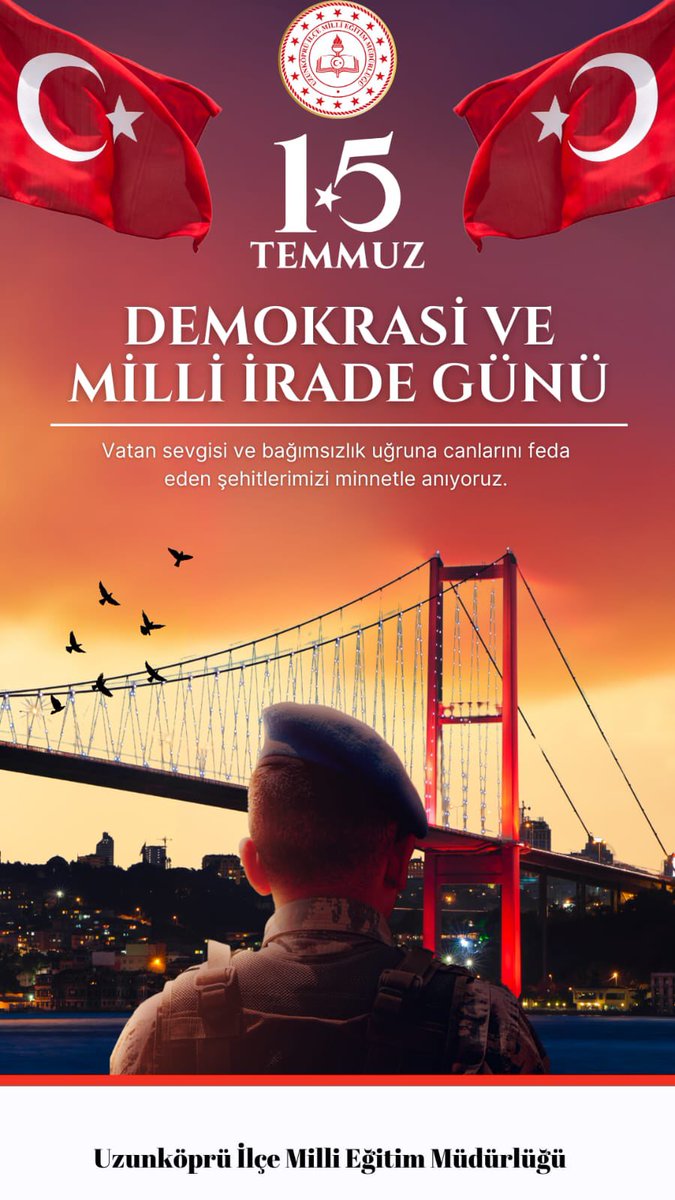 15 Temmuz Demokrasi ve Mili Birlik Günü 🇹🇷
#Milletinzaferi
#15temmuz