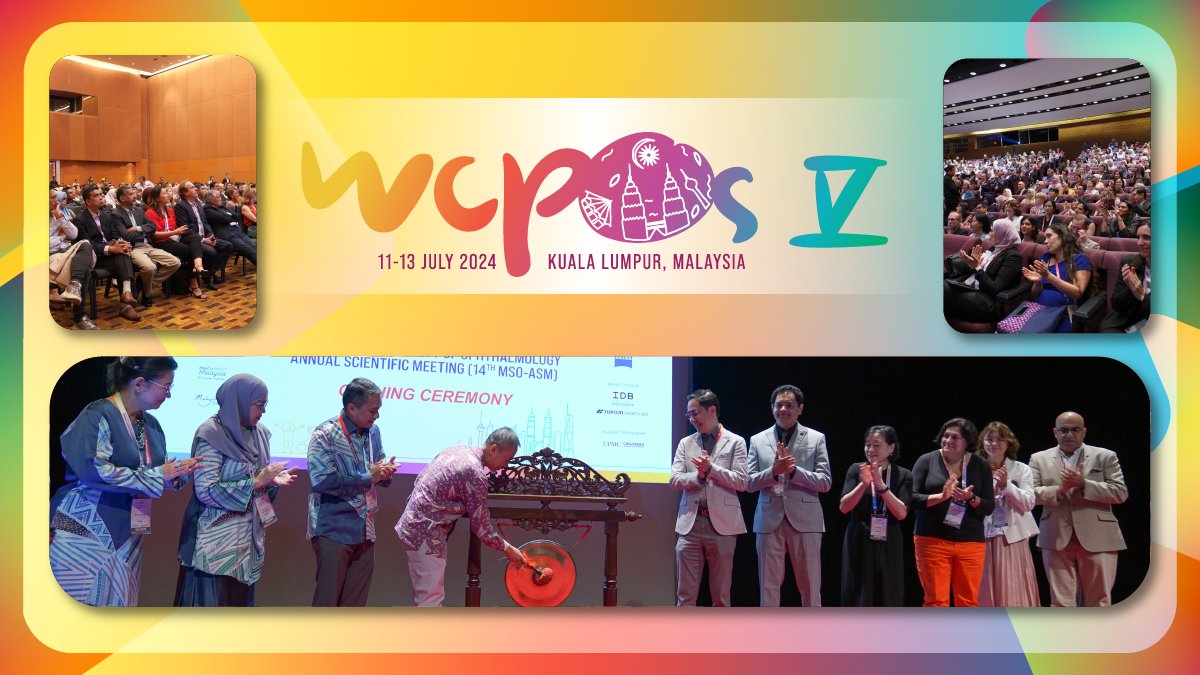 WSPOS's tweet image. Diversity, Education and Collaboration #WCPOSV2024 - Thursday 11th July @MediaMiceGroup report cookiemagazine.org/wcpos-v-2024-d…

#WSPOS #Ophthalmology #Paediatrics #Pediatrics #Strabismus