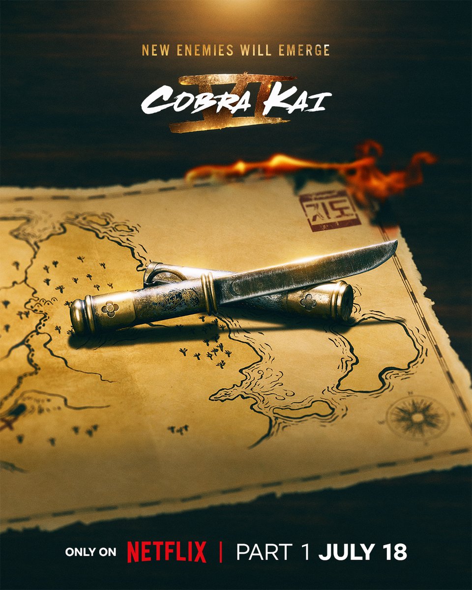 CobraKaiSeries's tweet photo. The stakes have never been higher. New enemies will emerge in 3 days. 🥋🗡️ https://t.co/AGmiPw3AX5