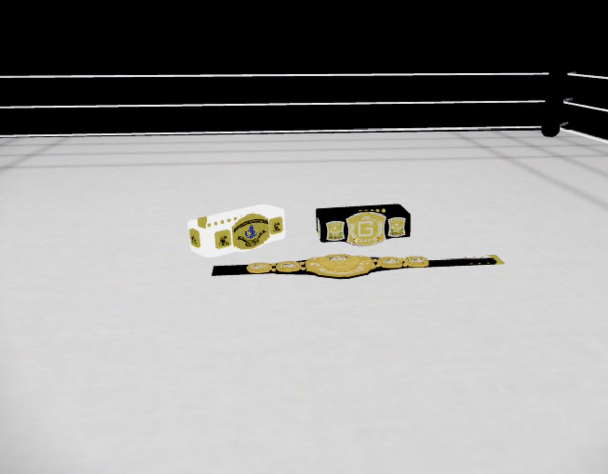 Three Remain. Going into our first Pay-Per-View on the 28th of this month GRW will have these 3 titles and the rest of the titles up for grabs. 
GRW Global Title
GRW World Heavyweight Championship
GRW International Championship
Who will walk home champion find out July 28th 3:00.