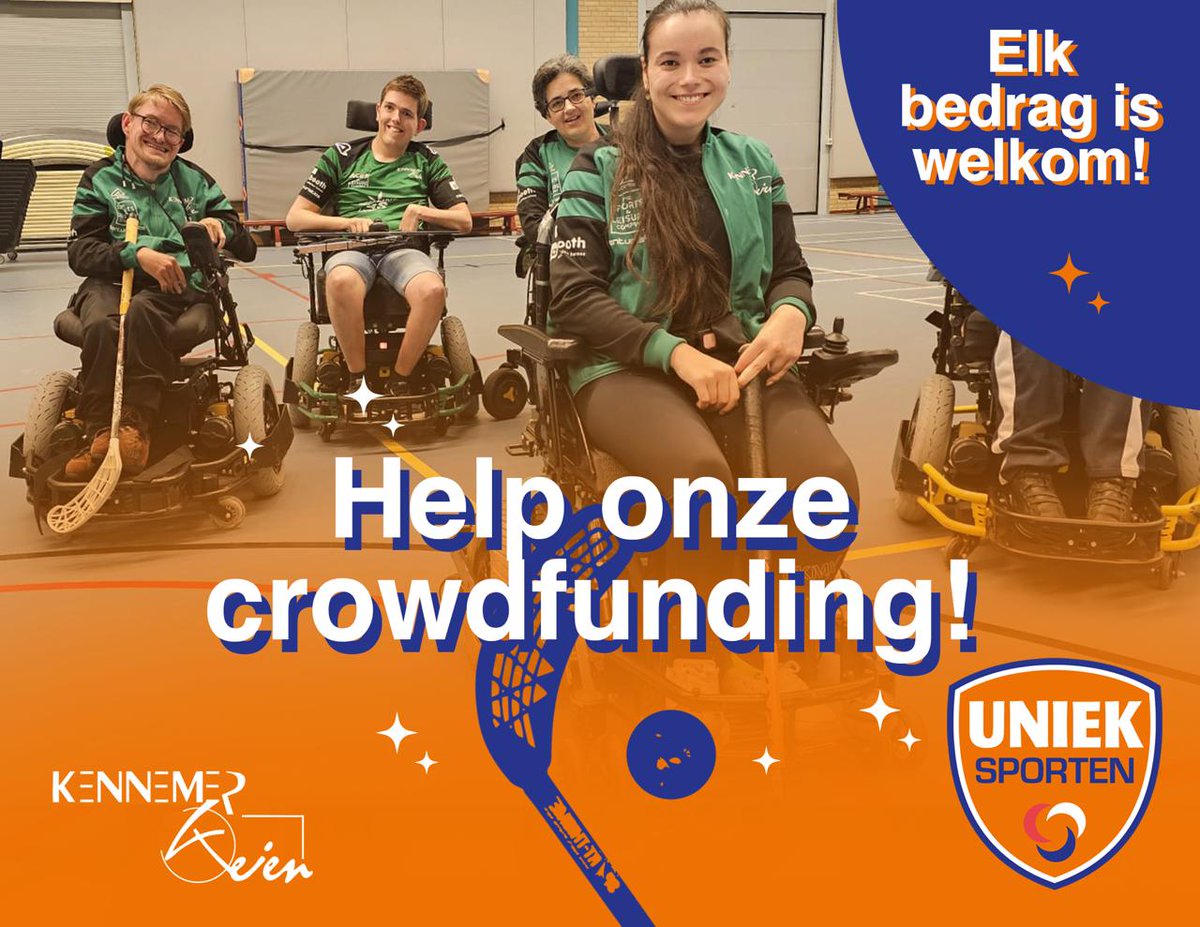 peetbuus's tweet photo. Elke bijdrage maakt een verschil!

Steun onze crowdfunding en help ons om hoofdklasse rolstoelhockey naar Kennemerland te brengen. Jouw donatie vandaag ondersteunt inclusief sporten en brengt ons een stap dichter bij ons doel! 
Doneer nu: https://t.co/t8P9Xd8wtG https://t.co/K33vc6IzQl