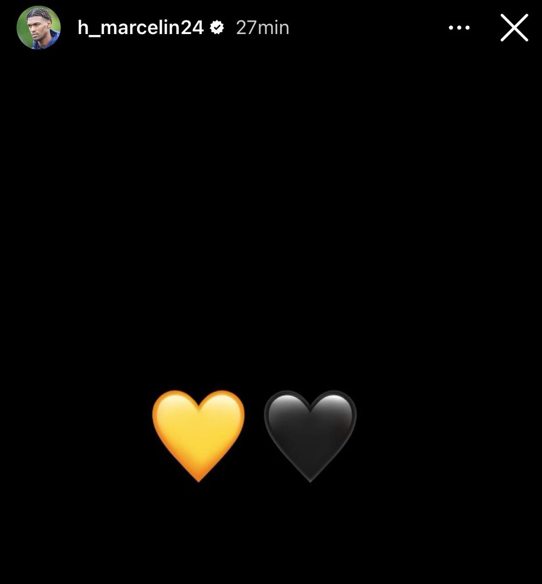 DonFcgb's tweet photo. 👀 #MercatoFCGB :
🔄 Présent dans le groupe des « lofteurs » depuis la reprise de l’entraînement #Girondins lundi dernier, Harrison #Marcelin aurait reçu une offre du @fcbeitar, qui proposait un transfert sans indemnité mais avec pour % à la revente, offre refusée par la direction bordelaise selon @EmeryTaisne…
🕵️♂️ Ce soir, sur son compte @instagram, le joueur poste deux cœurs : « 💛🖤 », de mêmes couleurs que celles du club israélien. Un rapport ? À suivre…