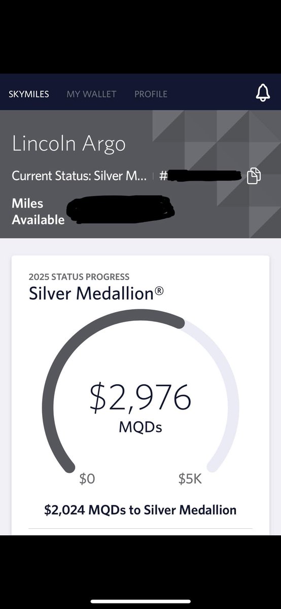 ArgoLincoln's tweet photo. @Delta airlines made a mistake on my status match and when I called they said it was their fault but they’re not going to fix it. https://t.co/5L3szH5Tpx