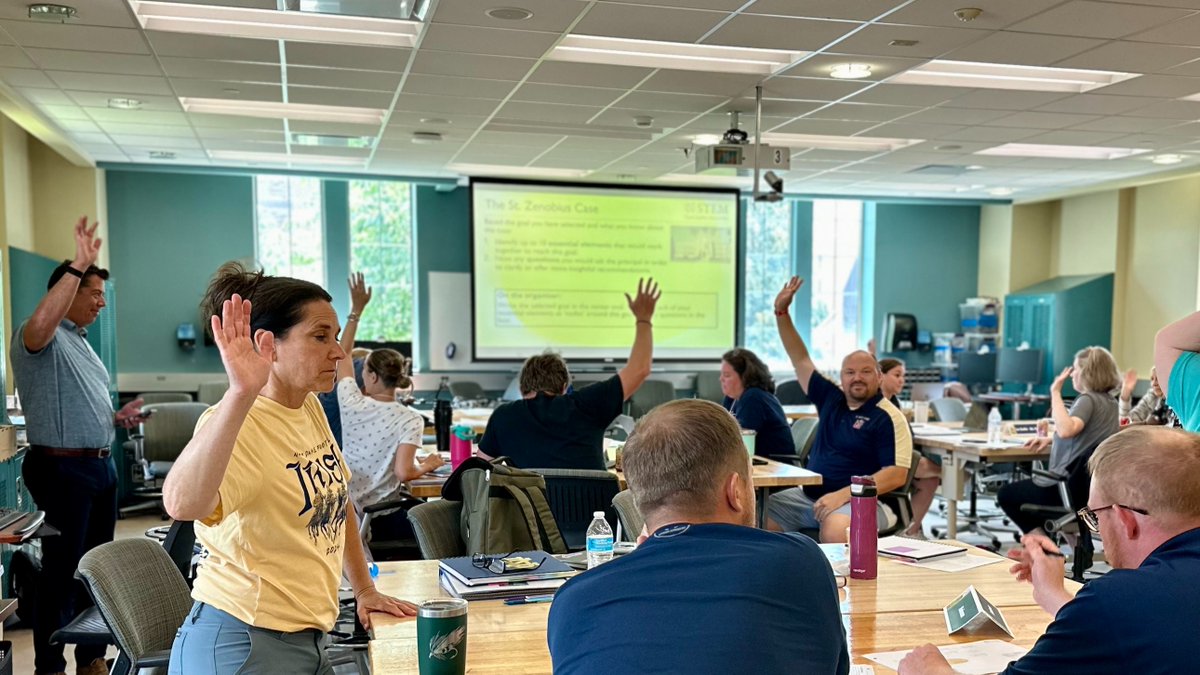 NDSTEMFellows's tweet photo. 🙋🏼♀️ Hands up if you're excited for Week 2 of the Summer Institute! Today, we welcomed our amazing school leaders and had highly productive sessions. Let's keep the momentum going! 👏🏻
@ObamaMLA @ctkjax @FriendsOfLSA @StLuke_ND_ACE @stmarysbobcats
#STEMFellows #Cohort7 https://t.co/uVMOBQwuFD