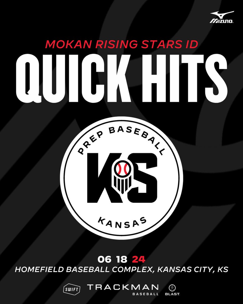 𝙈𝙊𝙆𝘼𝙉 𝙍𝙞𝙨𝙞𝙣𝙜 𝙎𝙩𝙖𝙧𝙨 𝙄𝘿: 𝙌𝙪𝙞𝙘𝙠 𝙃𝙞𝙩𝙨

+ Takeaways from the MOKAN Rising Stars ID, held June 18th at Homefield.

+ Scout notes on 8 name-to-know players, found here. 👇

📝: loom.ly/Aso8_Cg || <a href="/PrepBaseballMO/">Prep Baseball Missouri</a>