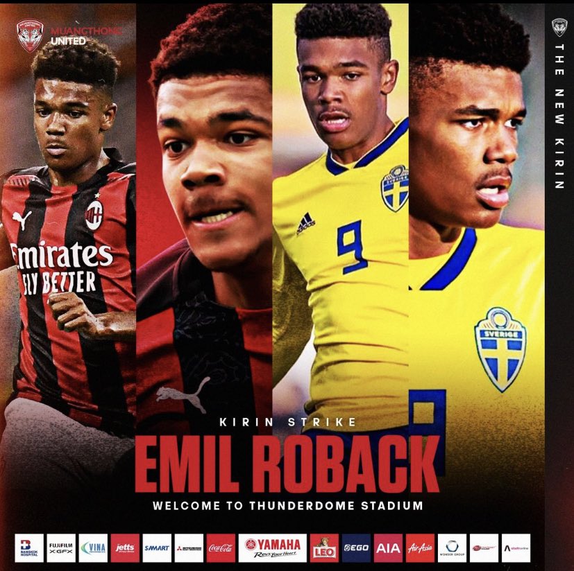 theMilanZone_'s tweet photo. 👇🏻Lo ricordate Emil #Roback? È appena stato preso dal #Muangthong Utd, club Thailandese. https://t.co/UqMSSnazo4