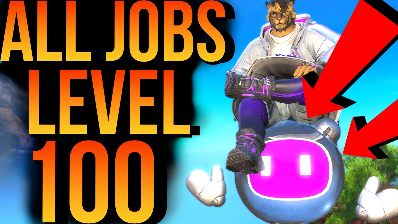 Cole Evyx on X: “Level 100 on ALL JOBS in FFXIV! Yes really! And I 